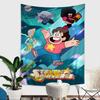 Animation SSteven UUniverse DIY Wall Tapestry Hippie Flower Wall Carpets Dorm Decor Wall Art Decor