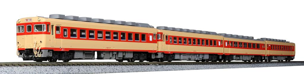 KATO N Gauge Kiha58 Series Panoramic Window Set Railway Model Diesel Car 4-Car 10-1600