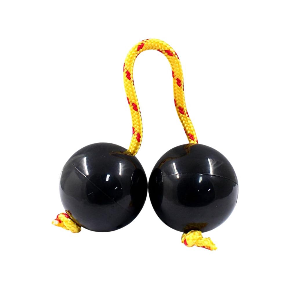 1 Pair Sand Egg Asalato African Shakers Rhythm Fingertip Abs Sand Ball for Kashaka Instrument Adults Beginners Accessories