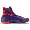 Nike Hyperdunk 2015 Fashion Versatile Shock Absorption Anti-Slip Wear-Resistant High-Top Basketball Shoes Men sneaker Purple Orange 749562-565