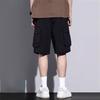 Men's Summer Multi-Pocket Cargo Shorts Men's Casual Fashion Color Loose Cargo Shorts