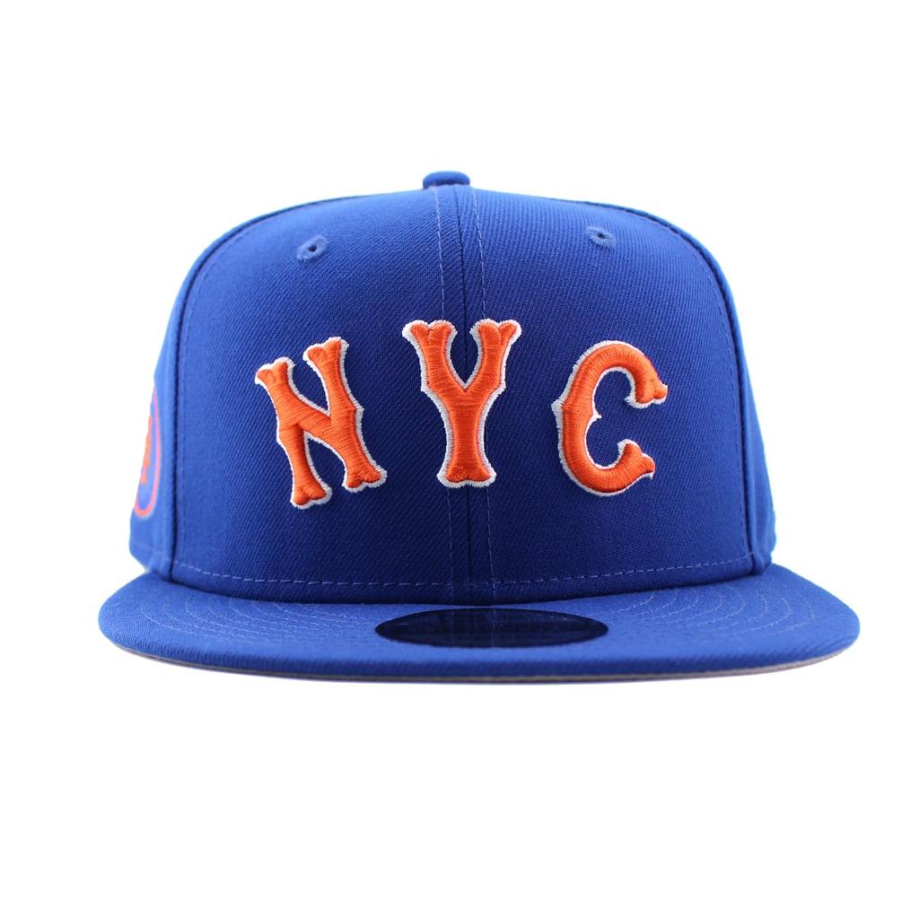 City Connect New Era Cap Snapback 9FIFTY New York Mets MLB CITY CONNECT SNAPBACK CAP BLUE NEW ERA NEW YORK METS Hat 950 [Used]