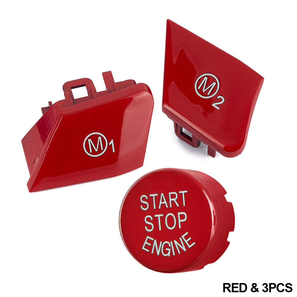 Steering Wheel M M1 M2 Button Switch Cover For BMW M3 M4 M5 M6 X5M X6M F80 F82 F83 F10 F06 F15 F16 & 3 Series E90 E92 E93 M3