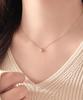 Judien 14K 18K Teardrop Lab-Worn Diamond Necklace (Type A)