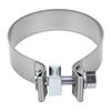 4in Exhaust Clamp Narrow Band Stainless Steel Muffler Clamp for Exhaust Pipes Mufflers Catalytic Converters