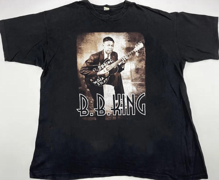 BB King King Of The Blues World Tour T Shirt QT7055 L