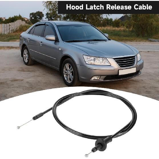 Hood Latch Cable Hood Release Cable Hood Control Cable - Compatible for Azer