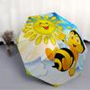 1pc Happy Bee Folding Umbrella | Elegant Design, Fashionable Accessory, Durable Construction, Sturdy Ribs Yy251107054