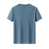 100% Cotton Men's T-shirt Summer Short Sleeved Thin Top Trendy Fashionable Slim Daily Casual Simple Line Arrow Pattern Design