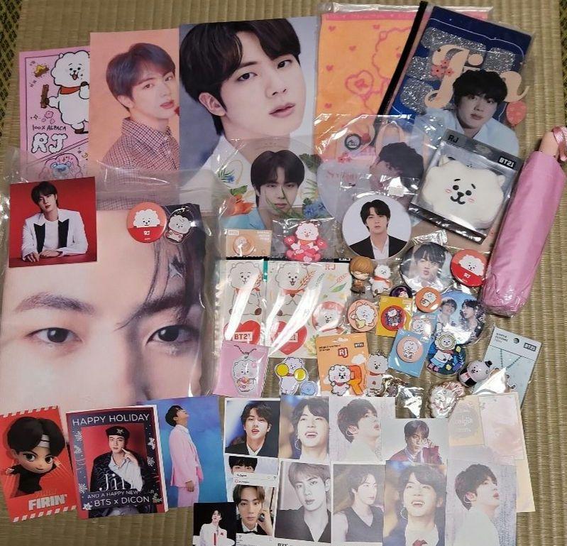[USED] BTS JIN RJ merchandise bundle with bonus