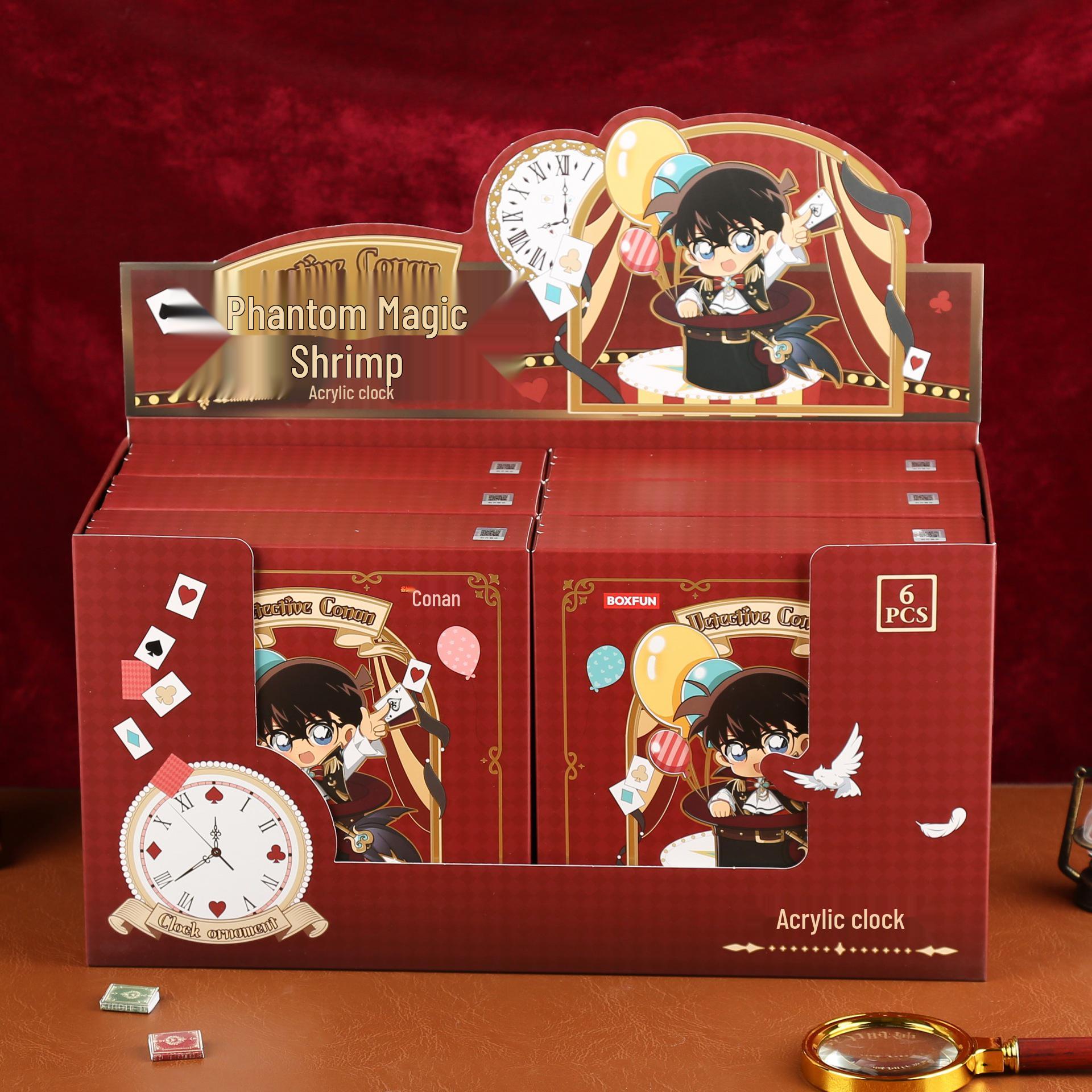 Detective Conan: Phantom Thief Magic Series Acrylic Clock Standee - Sonoko & Haibara Collection