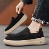 Summer Ice Silk Cloth Cover Feet Canvas Shoes Casual Driving Lazy Shoes Platform Sports