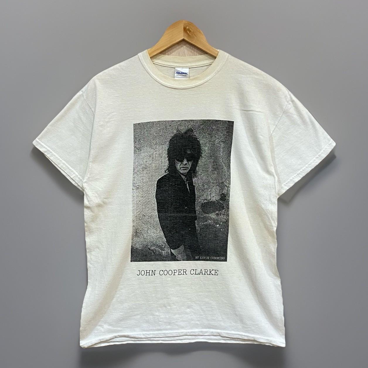 00s John Cooper Clarke T Shirt Mens Medium Art New Wave Punk Poet Thrashed Rare Unisex T-Shirt XXXXL