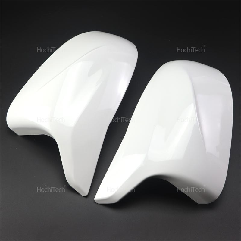 New White Style Rearview Exterior Side Mirror Caps for BMW X3 F25 X4 F26 X5 F15 X6 F16 2014 2015 2016 2017 2018 Side Mirror Caps