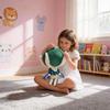 Plush Bunny With Flexible Joints And Soft Short Pile For Kids Playroom