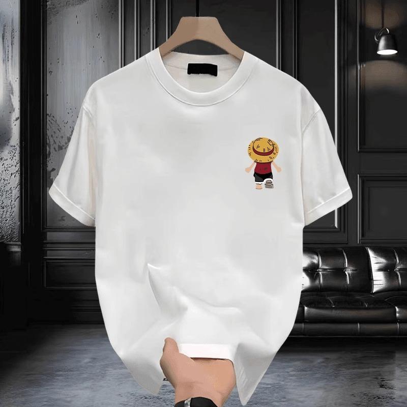 Summer Men Women Round Neck Short Sleeve Print T Shirt Breathable Sport Tops