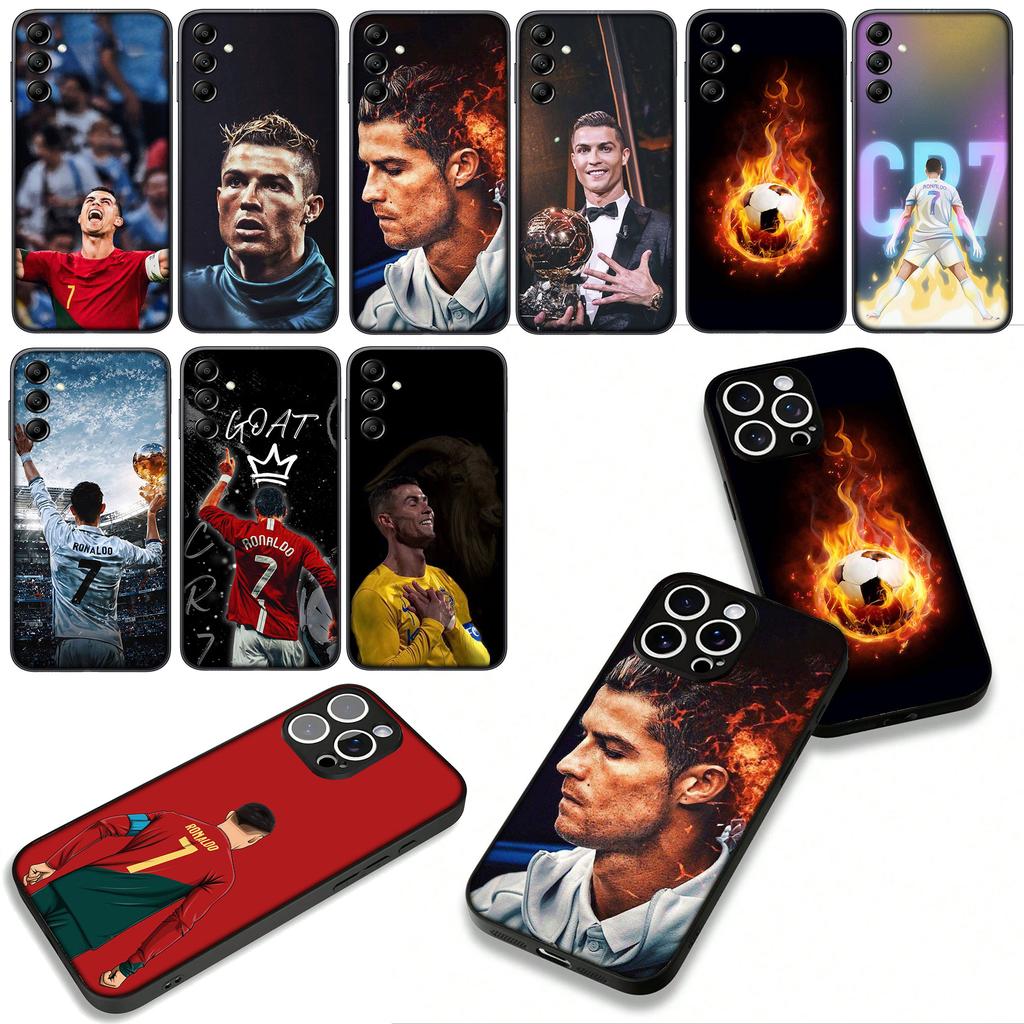 Soccer King CR7S No 7 Football No7 Phone Cover for Xiaomi Redmi Note 11 15 9 10 Pro Plus 8 A5 9A 9T 10A 10C 9C NFC 15C 8T Case