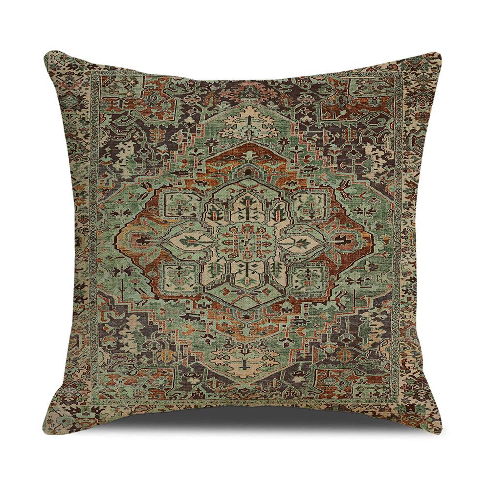 Boho Style Retro Pillow Case Linen Printed Home Decoration Pillow Cushion B&B Sofa