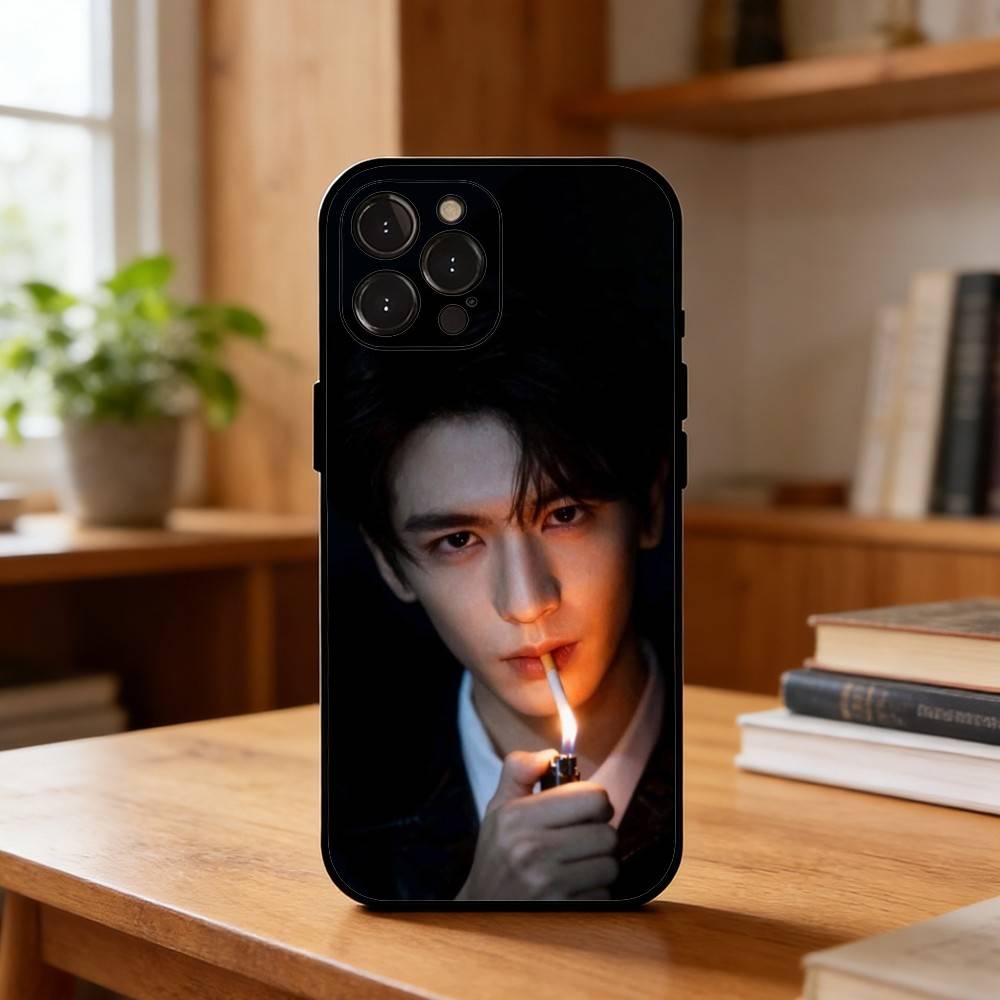 P-Pursuit of Jade-Zhang Linghe Handyhülle Für iPhone17 16 15 14 13 12 11 Pro Max Plus,5G Weiche Schwarze Hülle