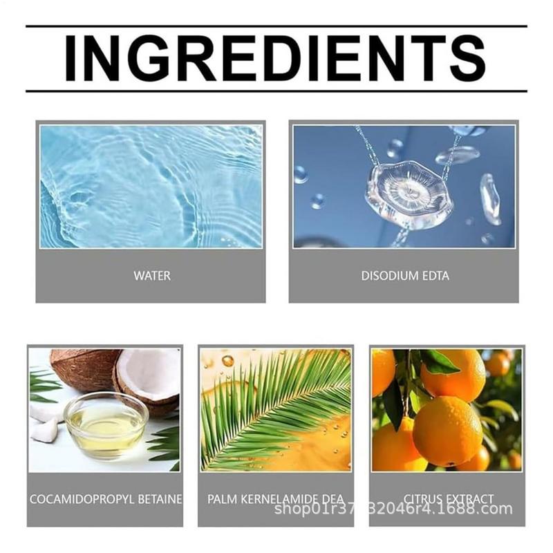 120ml Floor Cleaning Mop Soap Multifunctional Floor Cleaning Solution Multi-purpose Mop Soap for Home Kitchen Countertop