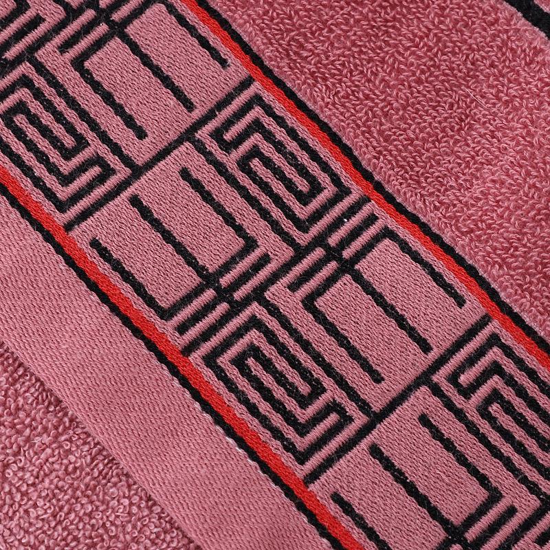 Adult-Style Yarn-Dyed Jacquard Bath Towel - Thick, Cotton-Like, Quick-Drying, Absorbent, Pure Cotton for Household Use.