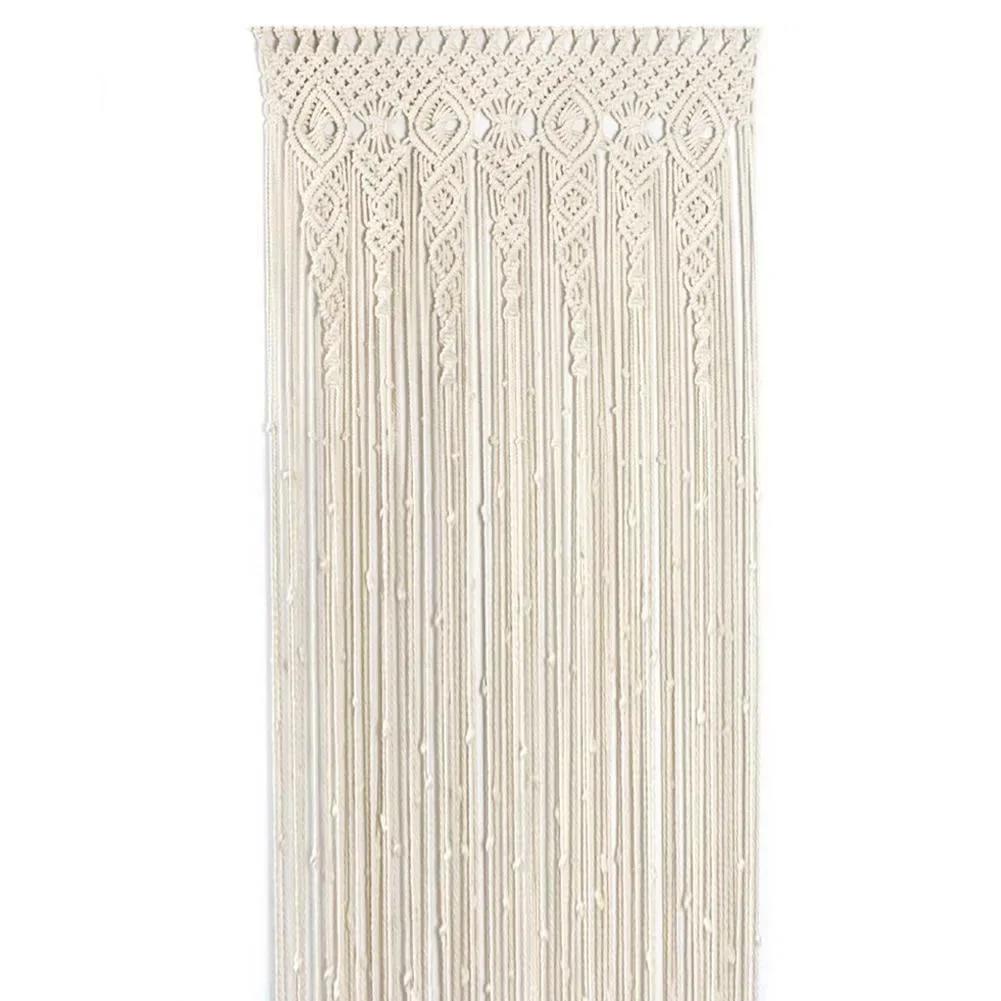 Event Backdrop Bohemian Tapestry Unique Home Accent Versatile Hanging Artistic Style Bohemian Woven Curtain For Decor