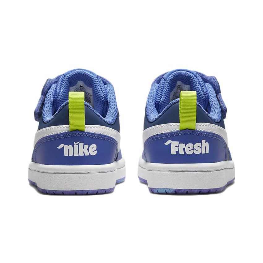 Nike Court Borough Low 2 SE Blueberry Kinder-Sneaker Mystic-Navy Mittelblau University-Blau DM1472-400