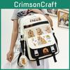 Cartoon Capybara Backpack For Middle School Students With Large Capacity And Lightweight Design For School Use