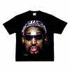 Fashion Men Women's T-shirt Basketball Star American Big Head Print Short Sleeve Cotton T-Shirt Loose Street Wear Tops Clothing