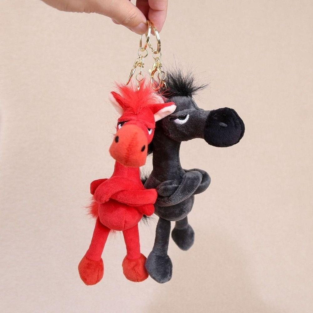 Fantasy Style Horse Plush Toy Cartoon Simulation Pony Plush Doll Birthday Gift