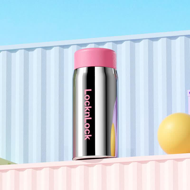 LOCK&LOCK Berry Freeze 180 мл Карманная кружка из нержавеющей стали