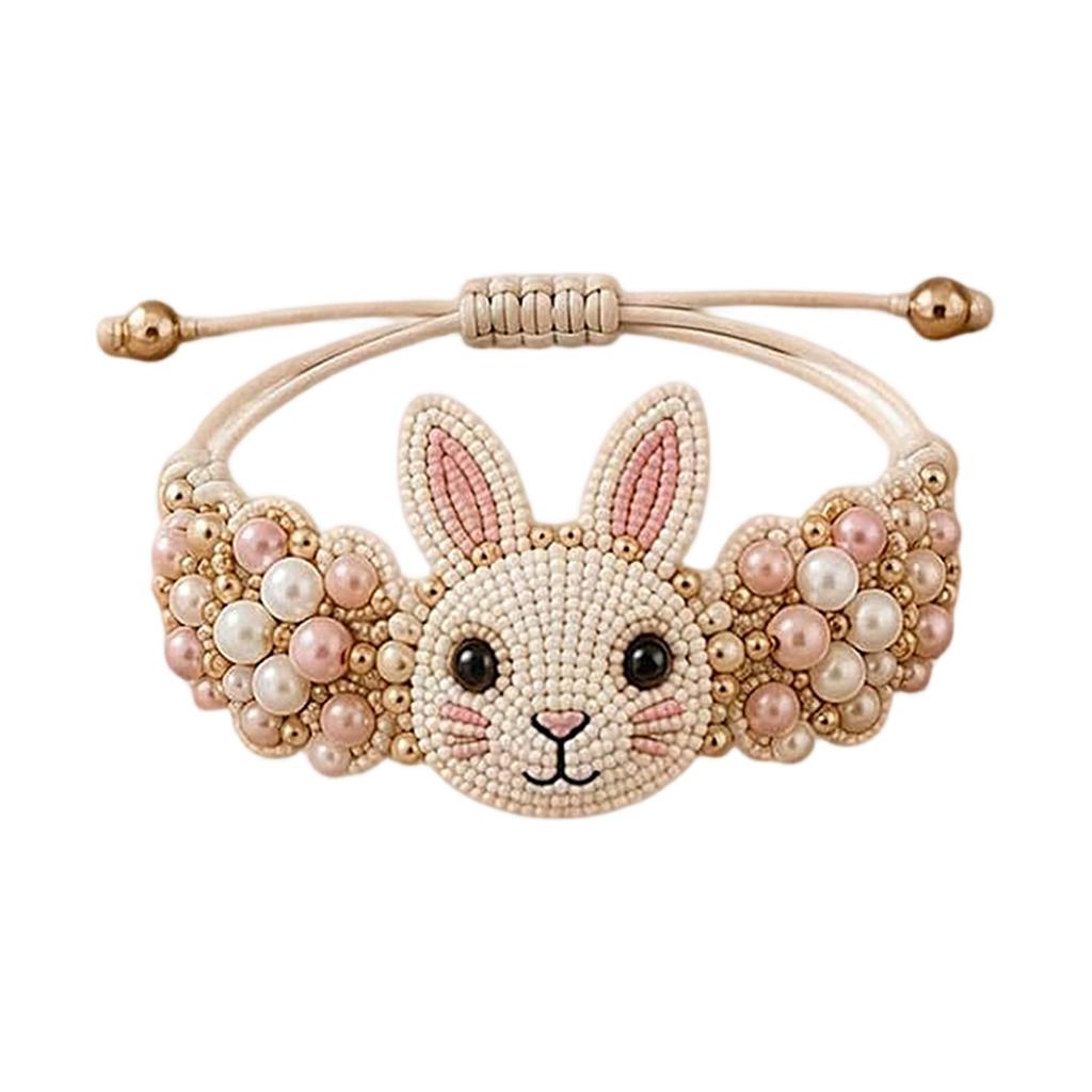 DIY Perlenarmband Bastelset mit Schnur für Kinder - Kreatives Armband-Set für Geschenke