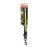 Laisse de jogging mains libres - EDEN - Flitzy - Bande LED visible 300 m - Ceinture réglable 70–160 cm - Élastique anti-chocs