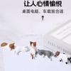 Office Desktop Mini Cute Little Cat Ornament Computer Car Center Console Display Screen Edge Decoration Figurine