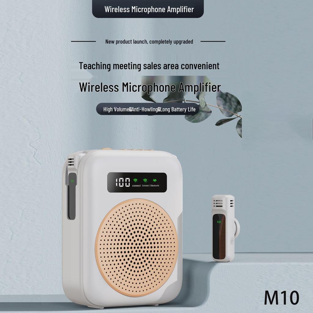 Portable Wireless Bluetooth Loudspeaker & Microphone for Teaching, Tours, and Promotions - Little Bee Megaphone
