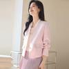 VICTORIA&VERA Women's Elegant Shimmer Textured Jacket