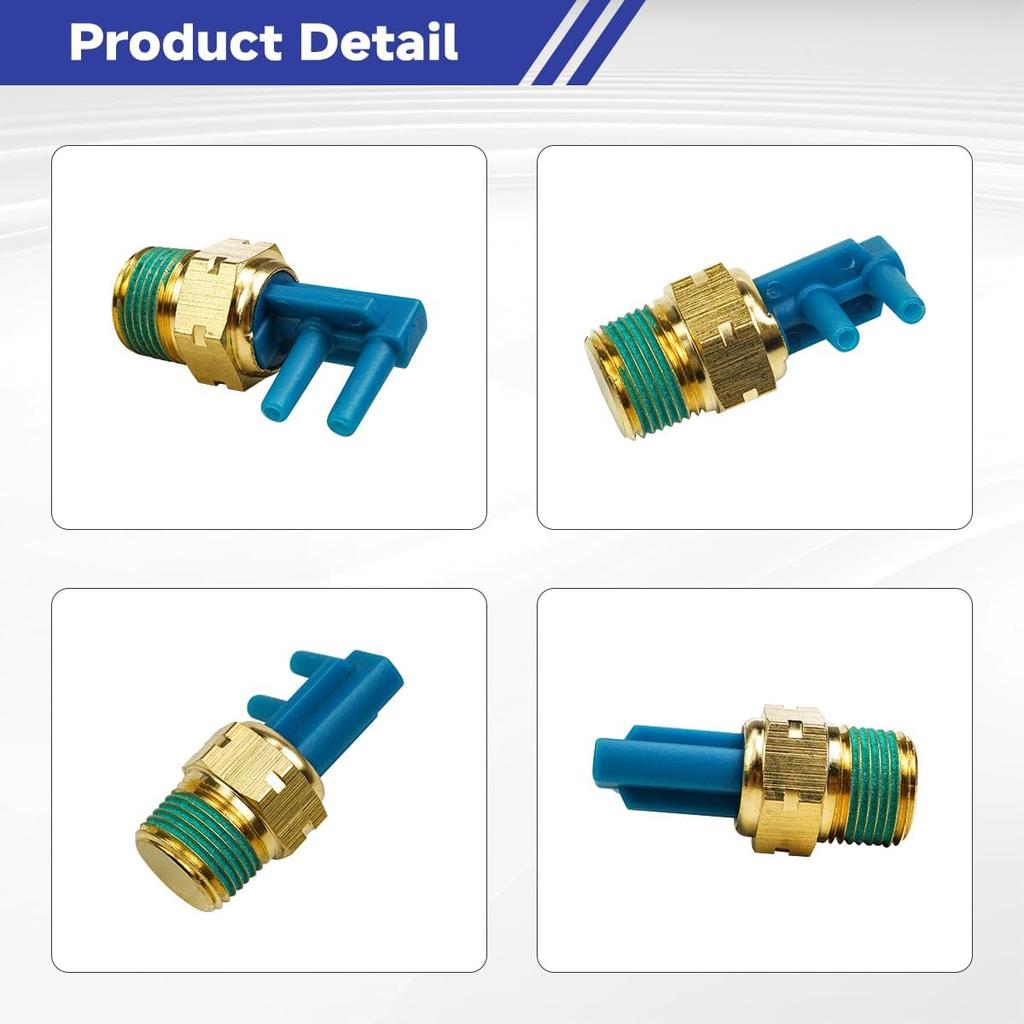 90925-05047 Bimetal Vacuum Switching Valve | Fit for Toyota 4Runner 1988-95, Celica 80-85, Corolla 1986-90, Cressida 1978-84, Pickup 1987-95, Vacuum