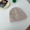 Koreanische vielseitige und einfache warme und kalte Mütze Herbst und Winter leichte Version Wollstrickmütze trendige japanische Wollmütze