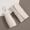 Pocket Umbrella Durability Iron Fiber Constructions UV Sun Umbrella Rain Umbrellas for Outdoor Activities and Commuting