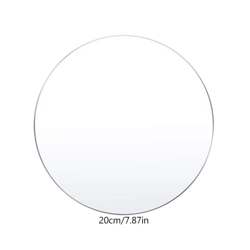4/6/8/10Inch Round Acrylic Cake Discs Topper Reusable Acrylic Cake Boards Disk Base for Cakes Trimming Decorating Supplies