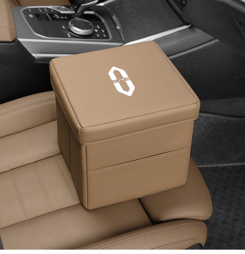 Foldable Car Trash Can & Storage Box for Huawei AITO M9/M8/M7/M5
