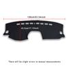 Car Dashboard Covers For Suzuki Vitara    2018 2017 2016 2015 Auto Sun Shade trume Panel Accessories Automobiles