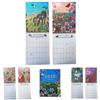2025 Animal And Nature Calendar Unique Paper Calendar For Students And Professionals Alike