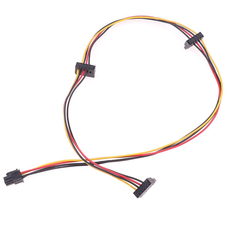 4Pin To 2-Port HDD SSD SATA Power Socket Cable Conector For 6000 6200 6300 8000 8100 8200 Computer Mainboard ATX PSU