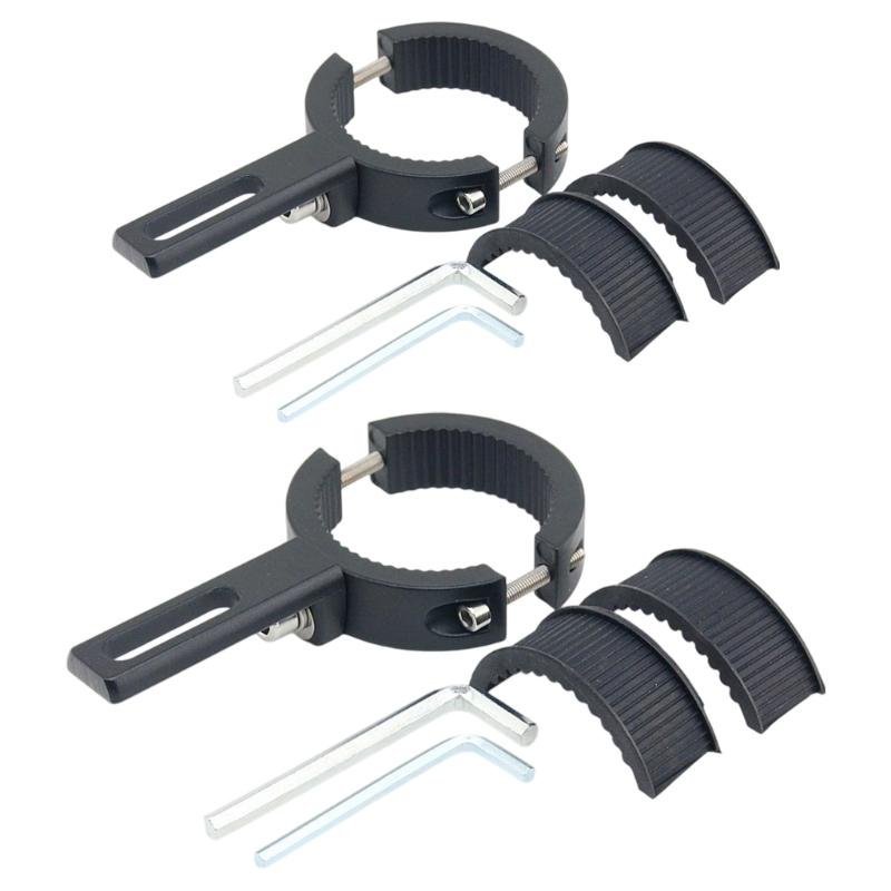 Adjustable Motorcycle Light Bracket Clamp Metal Mounting without Drilling Strong Bike Supporting Frame for 20 38mm Tubes