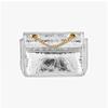 Vivienne Westwood Metallic Crinkle Small Pulse Chain Crossbody 5c01000bw L00a7 Q401
