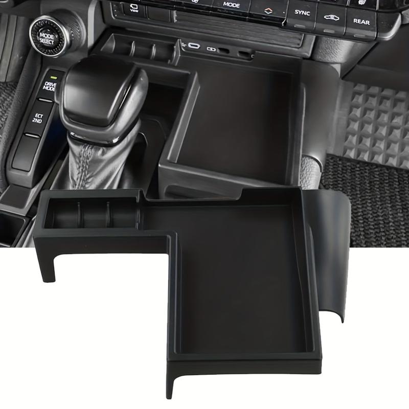 Premium ABS  Center Console Tray For Toyota Land Cruiser 250 Prado 2024 Anti-Slip Armrest Storage Box Interior Accessories