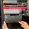For BWM 5 Series I5 G60 2025-2025 ABS Leather Material Front Trim Version of the Nera Hand Dashboard Main Driver's Decoration