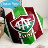 Custom Name Umbrella Green Shield America Design Umbrella 8-Frame for Travel, Camping, Casual Lightweight Portable, Essential for Family Gifts