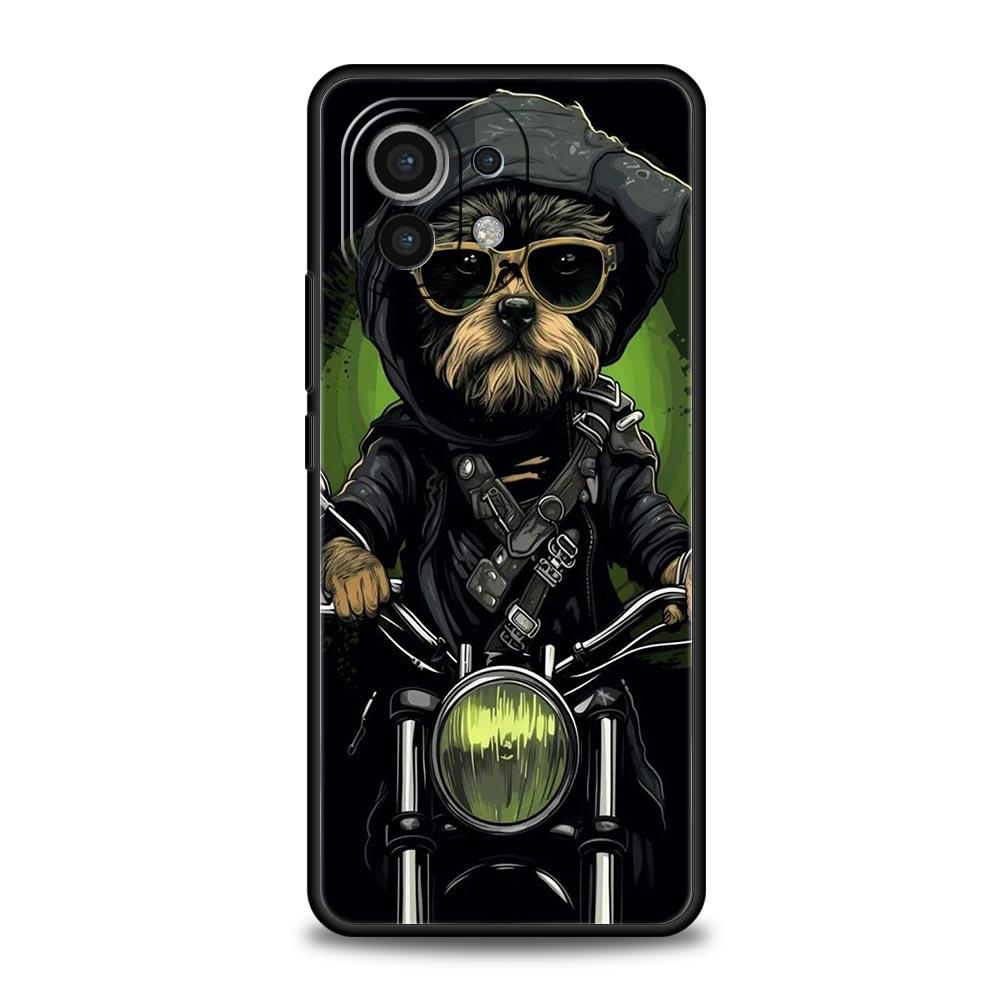 

Motorcycle Phone Case Cover for Xiaomi Mi 17 15 14 13 12 11 Ultra 15T 14T 13T 12T 11T Pro Lite 5G Soft TPU Shell Fundas Capa Bag Xiaomi 12T Pro